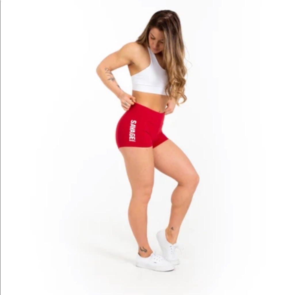 Savage Barbell Pink Shorts